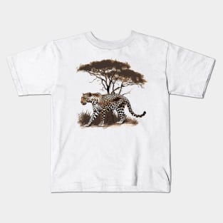 Leopard Design Kids T-Shirt